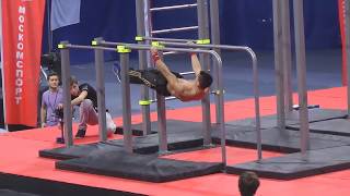 russian guy performing acrobatics