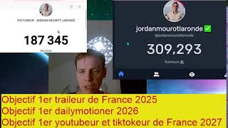 Objectif 1er youtubeur et tiktokeur de France !