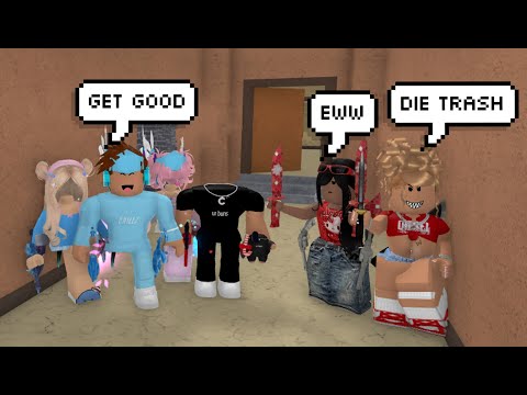 Beating TEAMERS As YOUTUBERS In MM2...