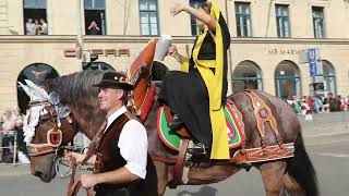 Video: Festlicher Höhepunkt des ersten Wochenendes - Trachten- und Schützenzug (Video: Nina Eichinger)