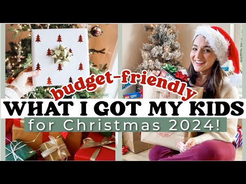 🎁WHAT I GOT MY KIDS FOR CHRISTMAS 2024! | affordable gift ideas for boys & girls | under $10 $20 $50