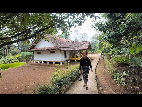 SUNGGUH CANTIK AH😍 Suasana Pagi Di Kampung Yang Super Bersih Dan Indah Bareng Janda Desa Idaman