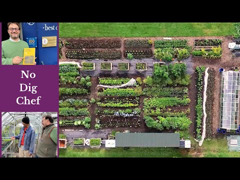 Edinburgh restaurant garden with Fred Berkmiller