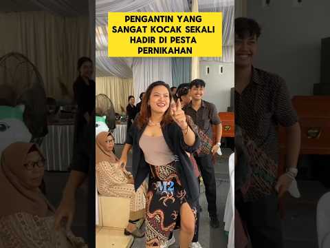 momen lucu ketika teman-teman pengantin hadir di pesta pernikahan ‼️‼️ #ngakak #lucu #nikah #taman