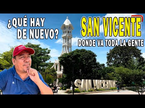 Esto HAY DE NUEVO en el PARQUE de SAN VICENTE en la TORRE GIRALDA 🤩 | Youtubero Salvadoreño