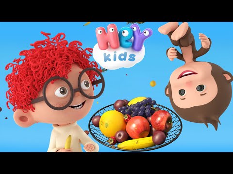 Voće je ukusno! 🍌 Učenje za decu 🍎 HeyKids - Decije pesme