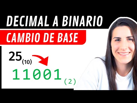 Pasar de DECIMAL a BINARIO ♻️ Convertir a Binario