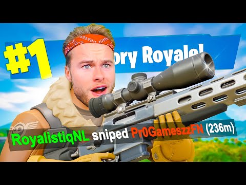 IK HIT 1 VAN MIJN ZIEKSTE SNIPES OOIT.. 😱 - Fortnite OG Battle Royale (Nederlands)