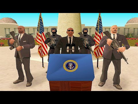 Como se tornar PRESIDENTE no GTA SA (mods)