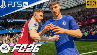 FC 26 - Chelsea Vs Arsenal- Authentic Gameplay PS5™ Pro [4K60] at Stamford Bridge