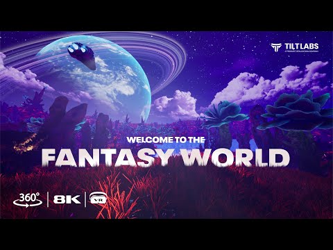 Amazing 8K VR 360&#176; Video - Fantasy World - Created Using Unreal Engine 5 | Tiltlabs