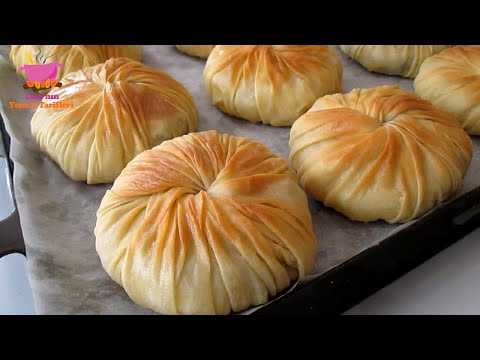 ÇOK FARKLI BİR BÖREK❗ BU BÖREĞİ YAPMAK ÇOCUK OYUNCAĞI👍 Patatesli Kıymalı Burgu Böreği Tarifi