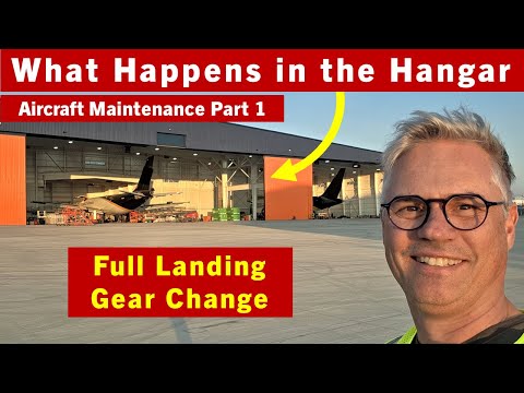 The Secret World of Aircraft Maintenance. What Happens in the Hangar?