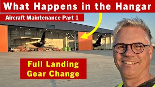 The Secret World of Aircraft Maintenance. What Happens in the Hangar?