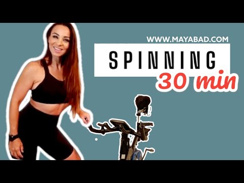 Sesion SPINNING en 30 minutos para Quemar Grasa 🔥 Bajar de peso y Tonificar -  video 1684