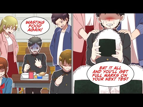 I'm a small eater and always leave my school lunch uneaten... [Manga Dub]