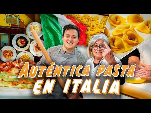 Las mejores pastas de Italia 🇮🇹🍝 Emilia-Romaña la tierra de la pasta