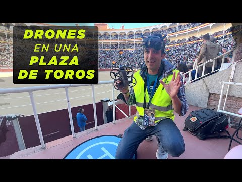 VOLAR SIN PERMISOS NI COORDINACIONES en LAS VENTAS de MADRID