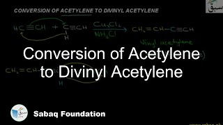 Conversion of Acetylene to Divinyl Acetylene