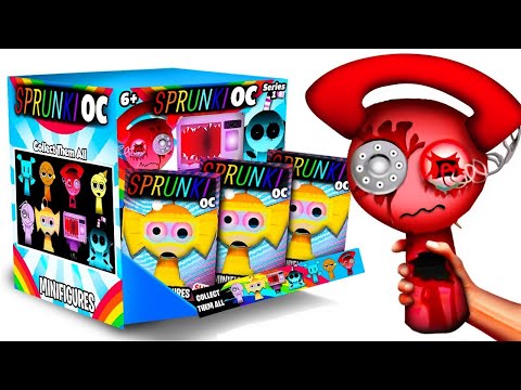 La CAJA MISTERIOSA más GRANDE de Sprunki OC FASE 2! Minifiguras de TELE, Lily, AQUA y BAILEY HORROR🎁