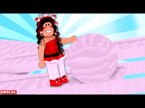 CORRIDA DE BOLA DE NEVE no ROBLOX! (Snowball Race)