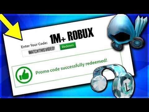 1 Million Robux Promo Code 07 2021 - how to get 1 million robux