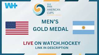 United States vs Argentina |Men's Gold Medal| Pan American Cup 2025 | #PAHF2025