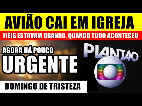 AVIÃO acaba de CAlR em IGREJA durante culto evangélico e autoridades dão notícia: 'FOI CONFIRMADO'