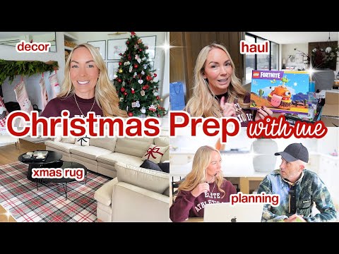 Christmas Prep with me | Get it All Done Xmas Edition! Haul, Decor + Planning