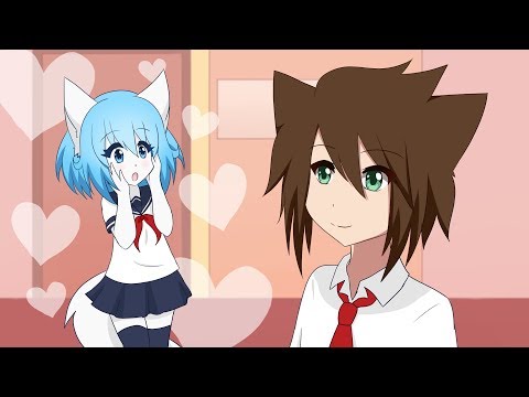 Notice Me Senpai - Wolfychu sings [Yandere simulator animation]