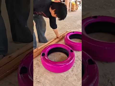 Unique Art From Tyres🤯