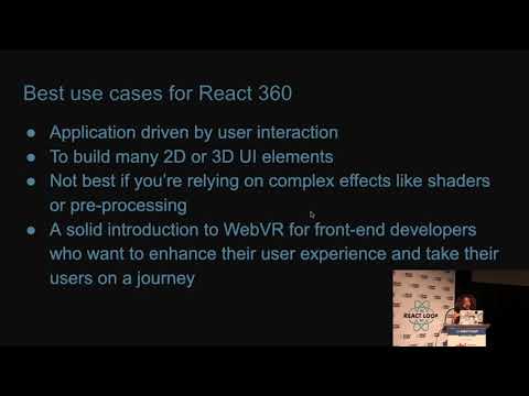 React 360: Creating 3D User Experiences with React