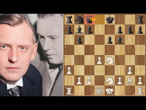 "A Labyrinth Where Even Time Unwinds" || Alekhine vs José Joaquín Araiza || San Remo (1930)