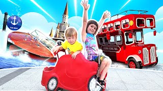 Un paseo por la ciudad: Bianca y Karl exploran los alrededores.