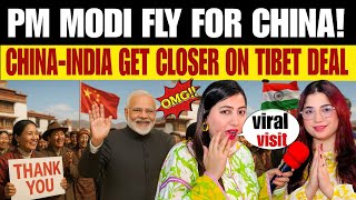 PM MODI FLY FOR CHINA 🌎 TIBET PEOPLE SPECIAL THANKS TO INDIA 🇮🇳