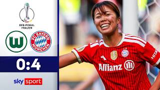 Das Double ist perfekt! | VfL Wolfsburg - FC Bayern München | Highlights - DFB Pokal Frauen