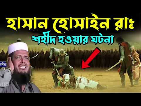 হাসান হোসাইন (রাঃ) শহীদ হওয়ার ঘটনা । তোফাজ্জল হোসেন ভৈরবী । tofazzal hossain bhairovi | bangla waz |