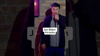 Joe Biden Karaoke #shorts #joebiden #standupcomedy #impression