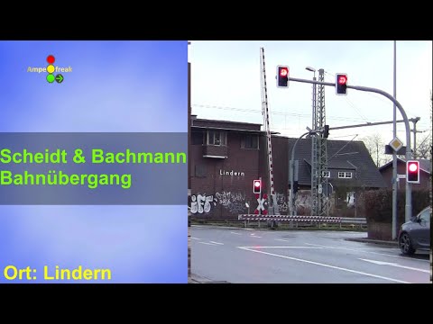Scheidt & Bachmann Bahnübergang mit Doppelschranke in Geilenkirchen-Lindern