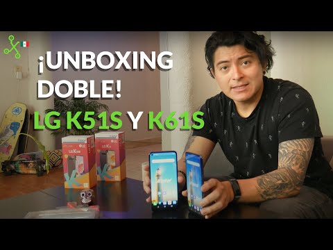 (SPANISH) LG K51S y K61S, UNBOXING en México: la gama media ahora tiene CUATRO CÁMARAS