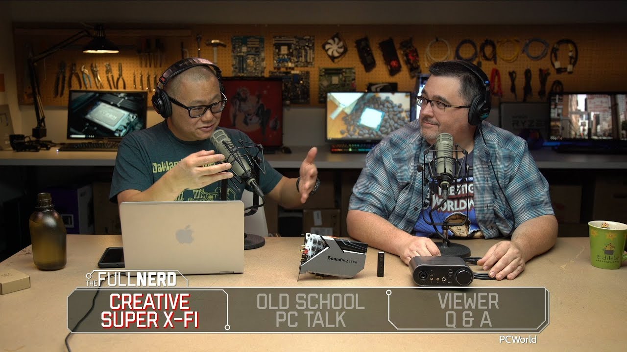 Super X-Fi, Sound Blaster AE-9 reveal, and PC memories with Ryan from Creative - The Full Nerd Ep 77