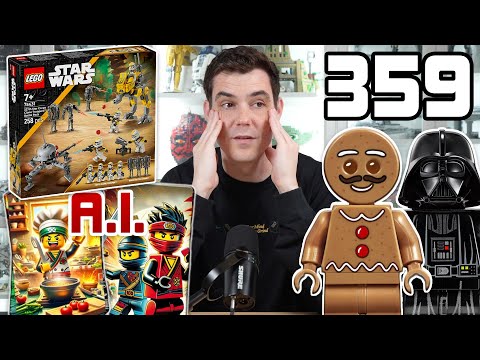 LEGO Star Wars SHRINKFLATION! LEGO AI JOB LISTING? Attack Of The Clones Sets? | ASK MandR 359