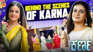 Karna BTS Shoot | Behind the Scenes🎬 | Namratha Gowda #shoot