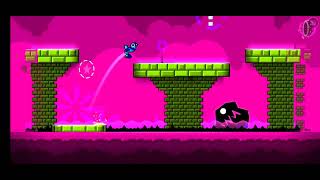 Geometry Dash Breeze. "Over The Clouds" All Coins