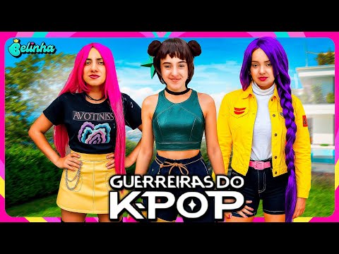 NOS TRANSFORMAMOS NAS GUERREIRAS DO KPOP (HUNTRIX) 