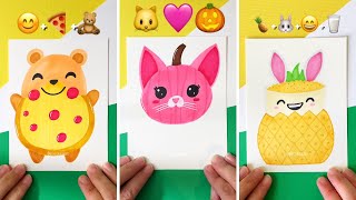 Beekeen’s Best 10 Emoji Mixes | Fun Art Ideas!
