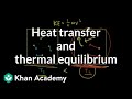 Understanding Kinetic Energy and Thermal Equilibrium