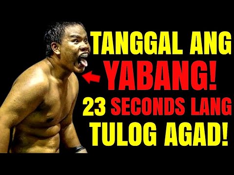 HALOS MAPASLANG NYA ANG HAPON❗10 SUNTOK lang sa loob ng 23 SECONDS sa 1st Round KISAY MALALA TULOG
