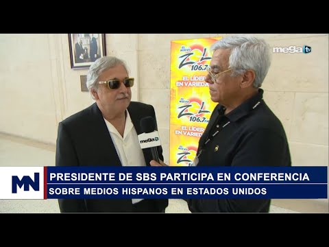 Presidente de SBS participa en conferencia sobre medios hispanos en Estados Unidos.