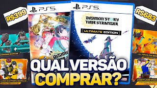 O GUIA COMPLETO DA PRÉ-VENDA de Digimon Story Time Stranger